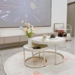 Custom Soft Geometric Rug: Modern Polyester Living Room Decor photo review