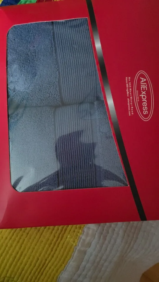 Ultra-Soft Cotton Face Towels - Quick-Dry & Non-Shedding Duo photo review