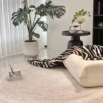 Custom Round Striped Carpet – Plush, Washable, Any Room Appeal photo review