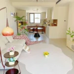 Cream Style Carpets for Living Room Luxury Bedroom Decor Stripe Carpet Irregular Shape Plush Rug Fluffy Soft Washable Thick Mat photo review