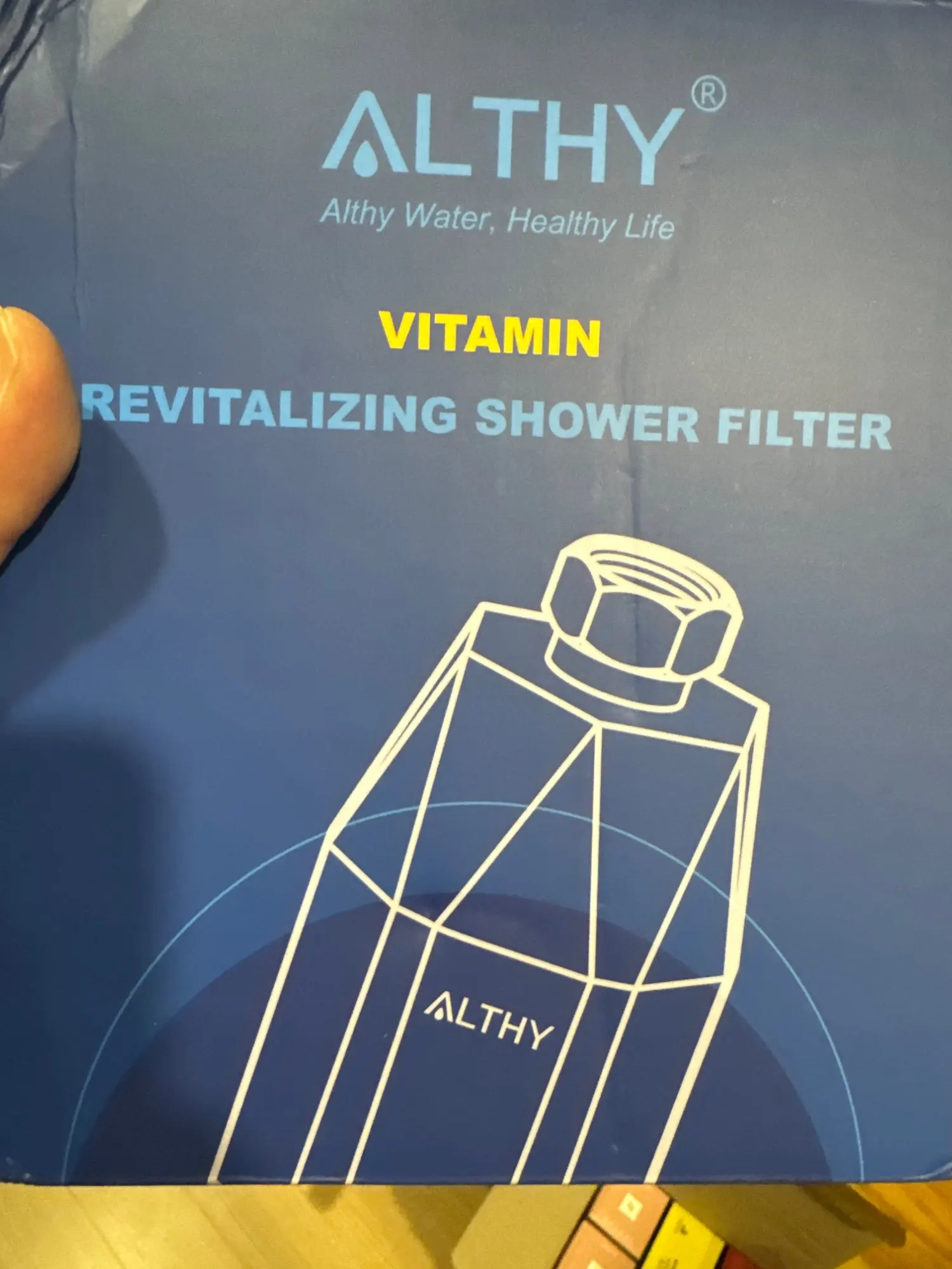 Transform Your Shower: ALTHY Vitamin C Water Filter photo review