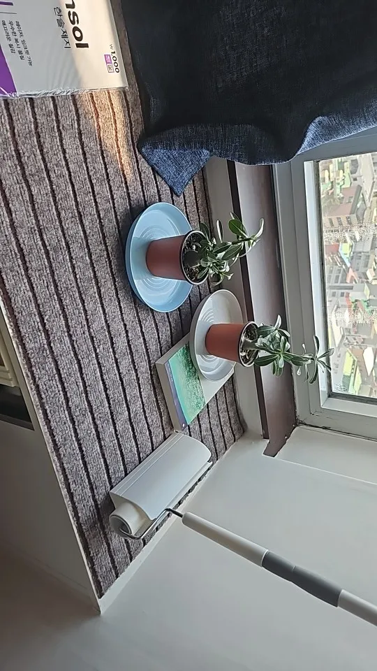 Secure your space with Plush Striped Non-Slip Mat. Comfort & Style. photo review