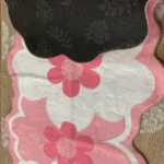 Stylish Irregular Geometric Rug - Cozy Polyester & Non-Slip! photo review