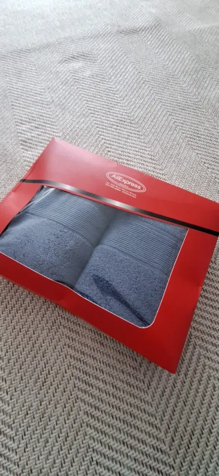 Ultra-Soft Cotton Face Towels - Quick-Dry & Non-Shedding Duo photo review