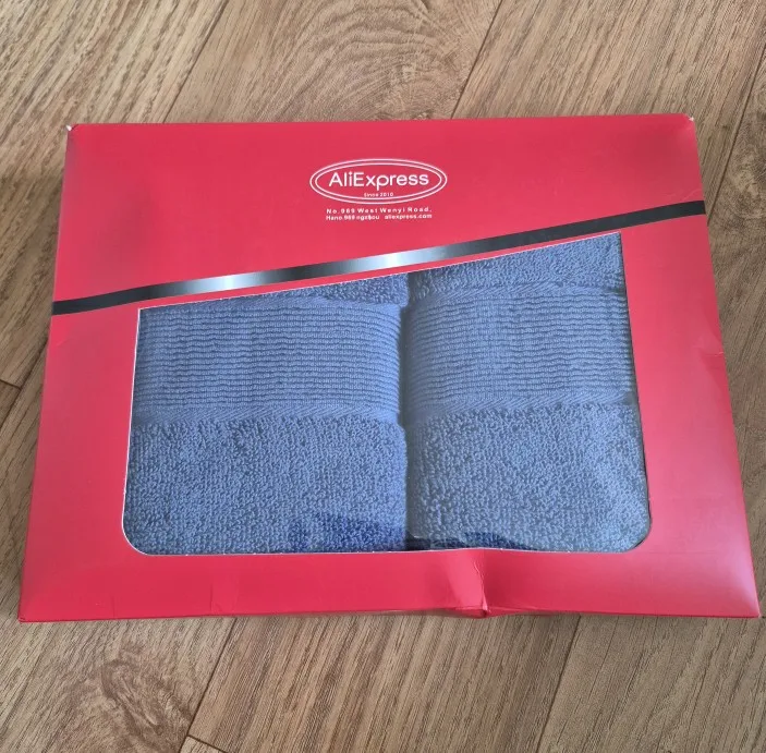 Ultra-Soft Cotton Face Towels - Quick-Dry & Non-Shedding Duo photo review