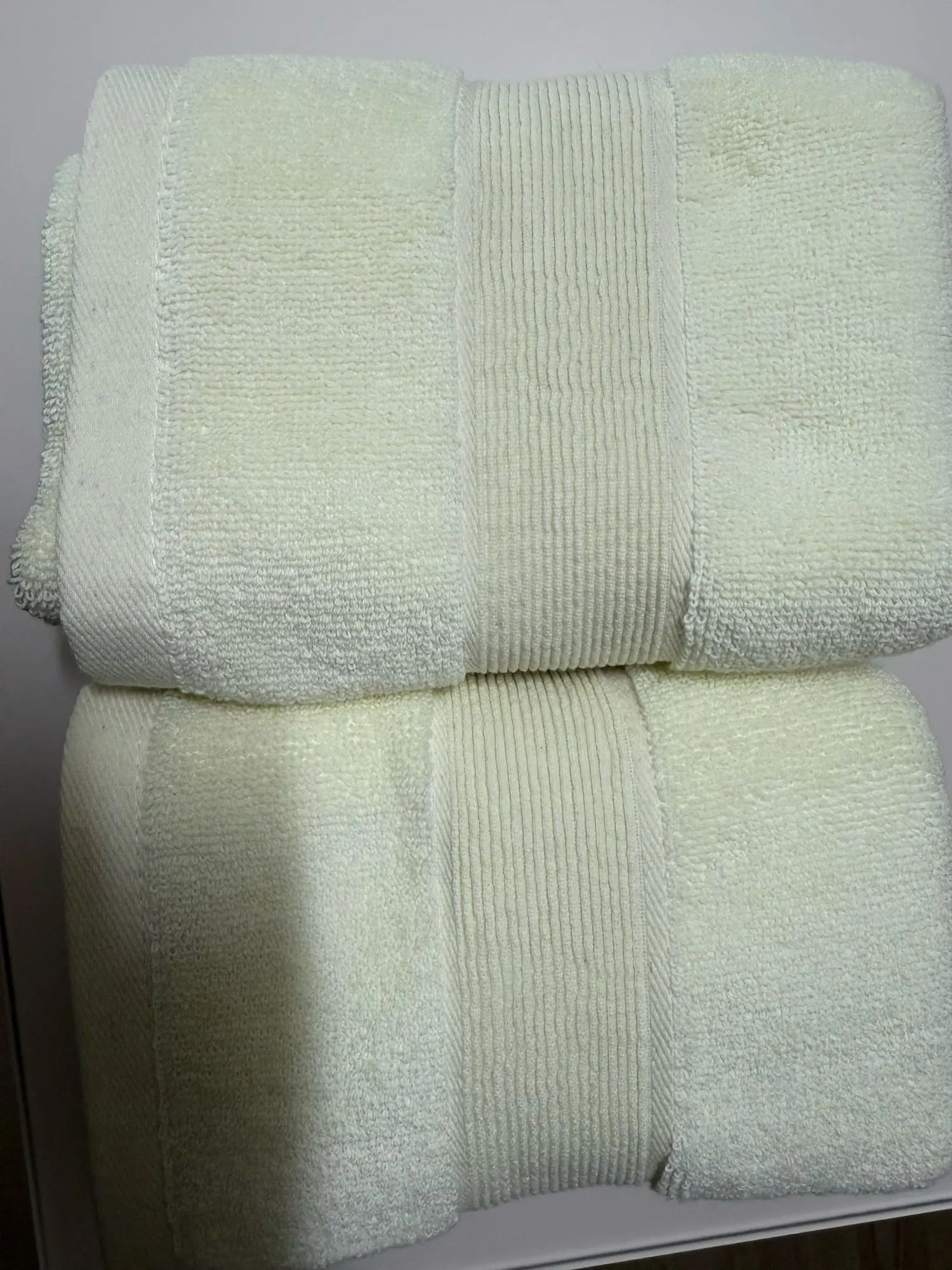 Ultra-Soft Cotton Face Towels - Quick-Dry & Non-Shedding Duo photo review