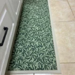Kitchen Floor Mat Leather Pvc Carpet Waterproof Oil-proof Foot Mats Home Decoration Flower Floral Rug Кухонный Ковер 주방바닥매트 photo review
