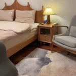 Custom Modern Geometric Rug: Polyester Comfort, Washable Style! photo review