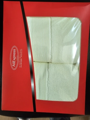 Ultra-Soft Cotton Face Towels - Quick-Dry & Non-Shedding Duo photo review