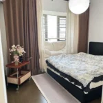 Soft Fluffy Bedside Mat – Minimalist Striped Serene Comfort photo review