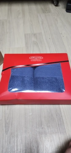 Ultra-Soft Cotton Face Towels - Quick-Dry & Non-Shedding Duo photo review