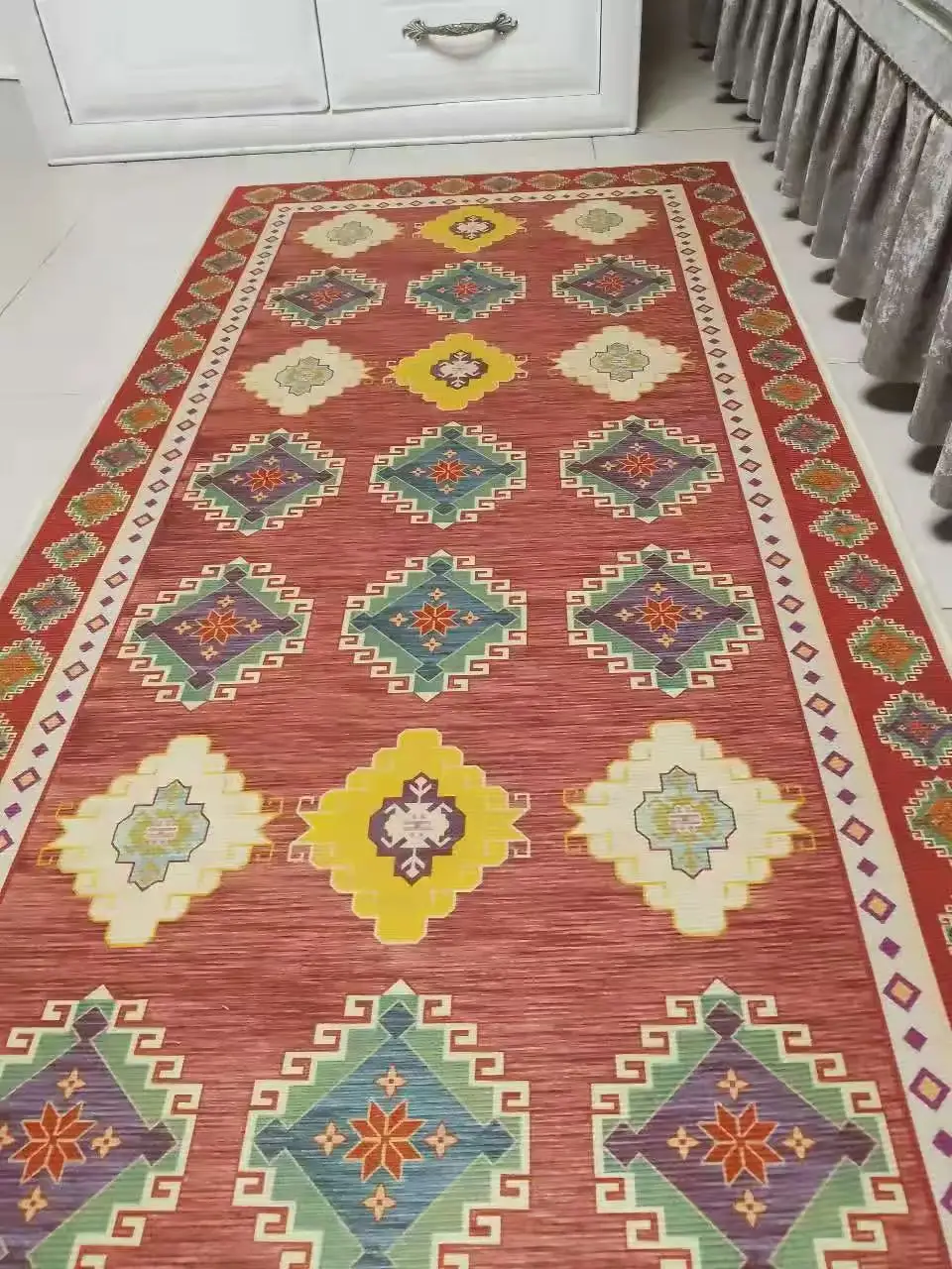 Custom Persian Runner: Non-Slip, Washable Hallway Elegance photo review