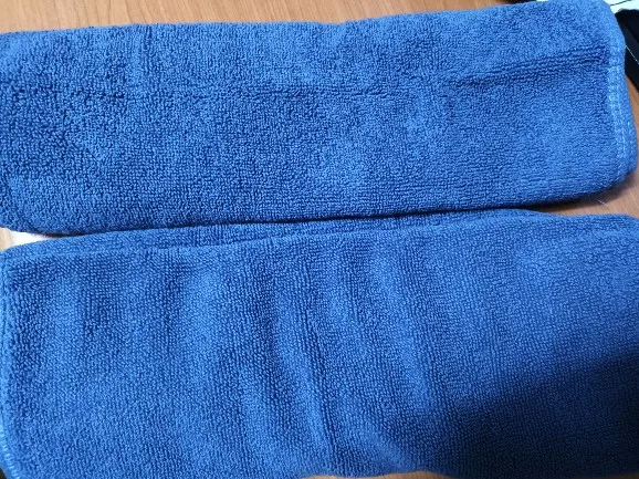 Ultra-Soft Cotton Face Towels - Quick-Dry & Non-Shedding Duo photo review