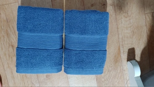 Ultra-Soft Cotton Face Towels - Quick-Dry & Non-Shedding Duo photo review