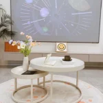 Custom Soft Geometric Rug: Modern Polyester Living Room Decor photo review