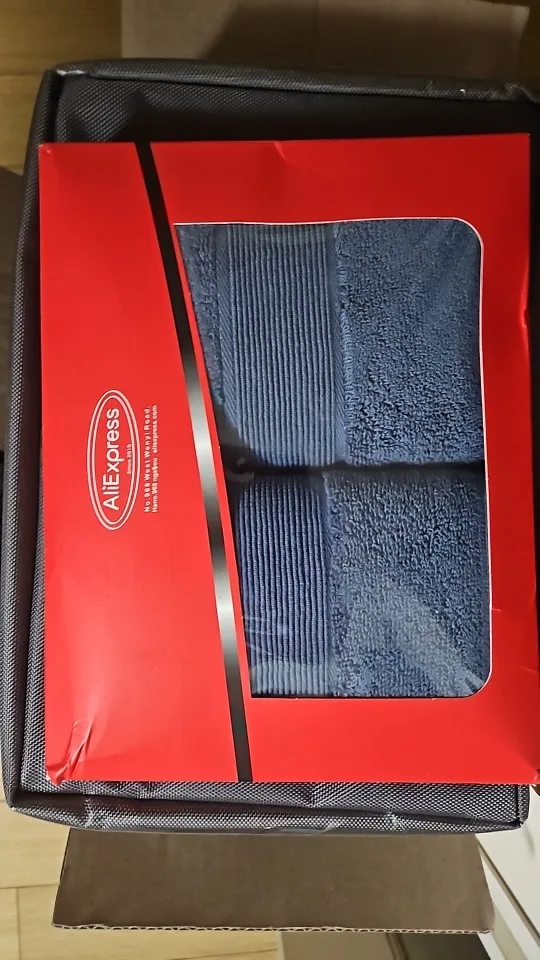 Ultra-Soft Cotton Face Towels - Quick-Dry & Non-Shedding Duo photo review