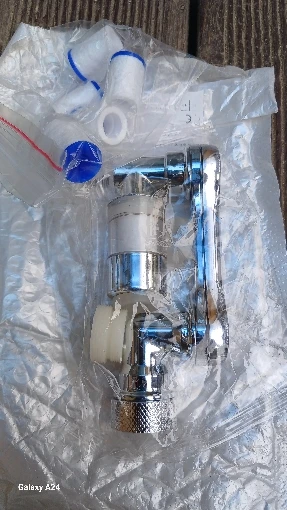 1080° Rotating Water Purification Filter Plastic Faucet Mechanical Arm Spray Head Kitchen Washbasin Extension Tap Aerator Univer photo review