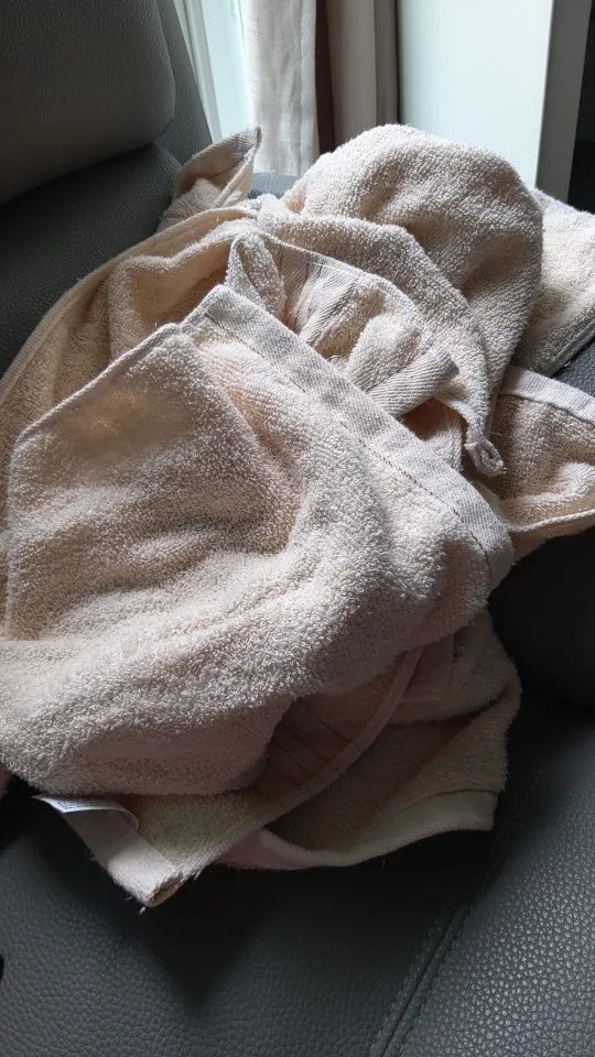 Soft Cotton Face Towels Set - Quick-Dry & Ultra Absorbent photo review