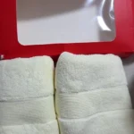 Ultra-Soft Cotton Face Towels - Quick-Dry & Non-Shedding Duo photo review