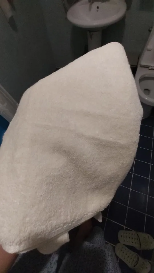 Ultra-Soft Cotton Face Towels - Quick-Dry & Non-Shedding Duo photo review