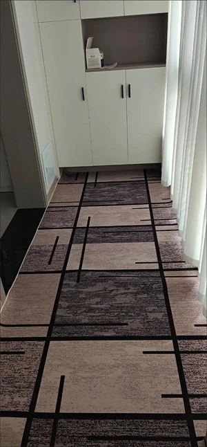 Plush 3 D Geometric Rug: Custom Size, Washable & Anti-Slip photo review