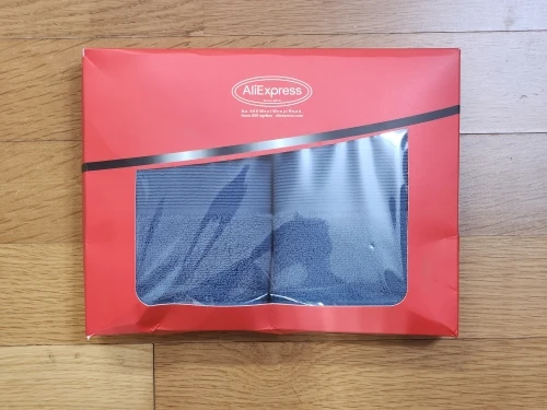 Ultra-Soft Cotton Face Towels - Quick-Dry & Non-Shedding Duo photo review