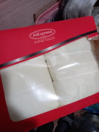 Ultra-Soft Cotton Face Towels - Quick-Dry & Non-Shedding Duo photo review