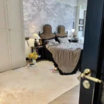 Light Luxury Striped Living Room Rug - Soft Washable Polyester photo review