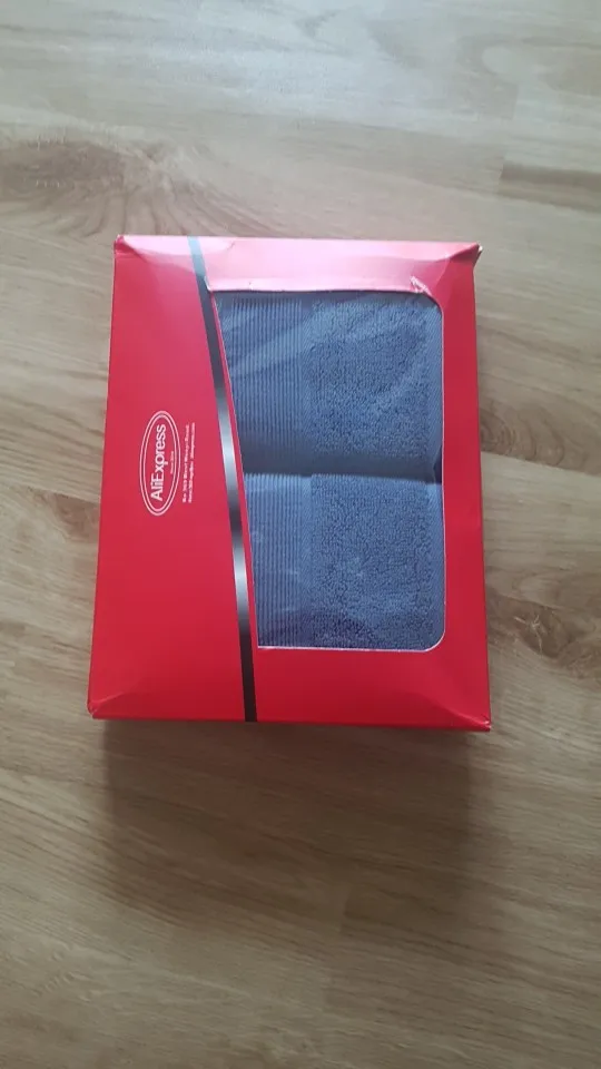 Ultra-Soft Cotton Face Towels - Quick-Dry & Non-Shedding Duo photo review