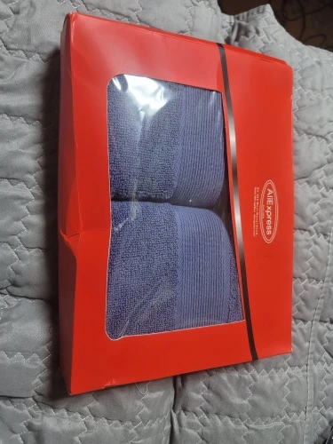 Ultra-Soft Cotton Face Towels - Quick-Dry & Non-Shedding Duo photo review