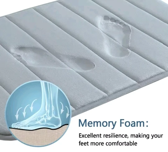 Indulge in Comfort with Our Eco-Friendly Memory Foam Bath Mat photo review