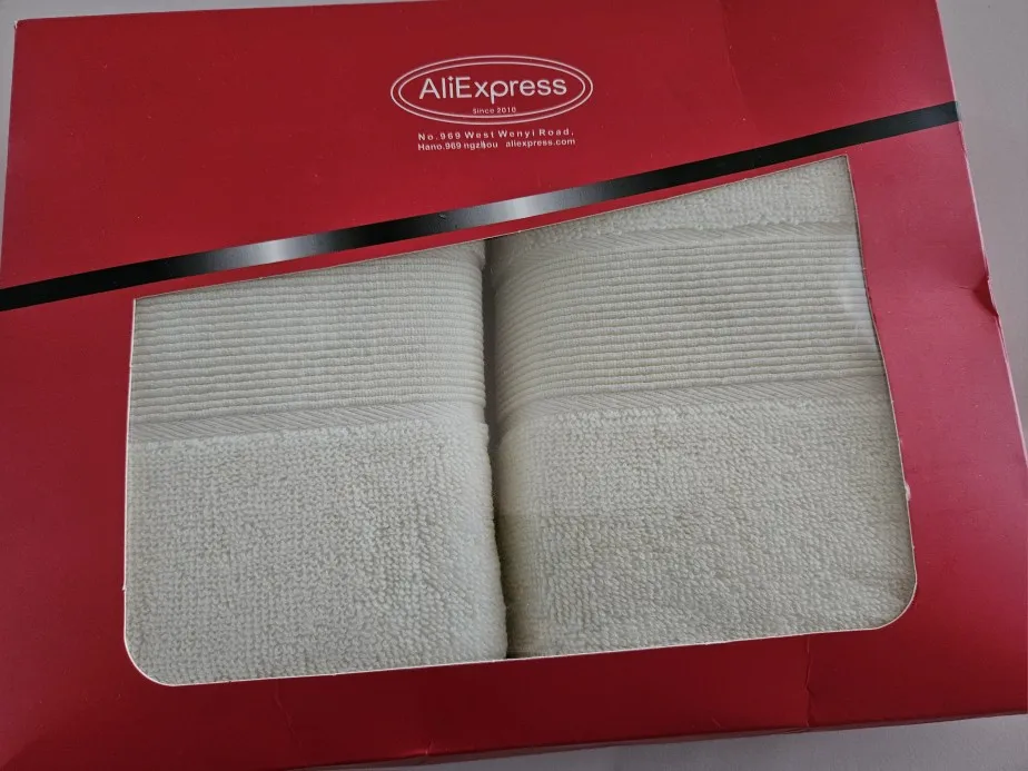 Ultra-Soft Cotton Face Towels - Quick-Dry & Non-Shedding Duo photo review