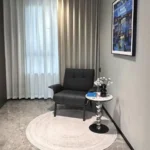 Custom Round Striped Carpet – Plush, Washable, Any Room Appeal photo review