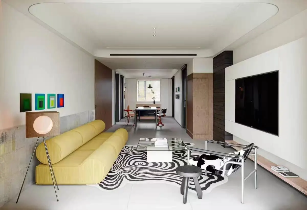 Modern Luxury Washable Carpet Rug for Living Room & Bedroom photo review