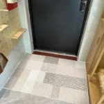 Custom Modern Geometric Rug: Non-Slip, Water-Block, Easy Care photo review