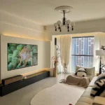 Custom Minimalist Polyester Rug - Soft, Washable & Non-Slip photo review