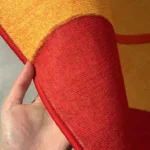 Fluffy Modern Polyester Rug: Custom, Non-Slip, Safe & Washable! photo review