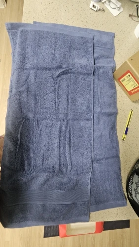 Ultra-Soft Cotton Face Towels - Quick-Dry & Non-Shedding Duo photo review