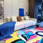 Fluffy Modern Polyester Rug: Custom, Non-Slip, Safe & Washable! photo review