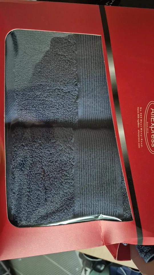 Ultra-Soft Cotton Face Towels - Quick-Dry & Non-Shedding Duo photo review