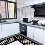 Kitchen Floor Mat Pvc Leather Non-slip Foot Mats Waterproof Oil-proof Home Decoration Flower Rug 주방바닥매트 Tappeto Cucina 주방매트 Pvc photo review