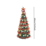 Foldable PVC Christmas Tree with Ribbons for Festive Decor - Image 6