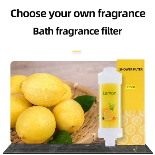 Transform Your Shower with Yenv Qee's Aromatic Filter!