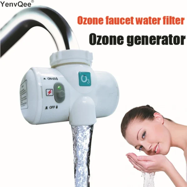 Self-Launch Faucet Ozonator: Pure, Fresh Water Instantly!