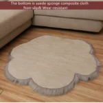 Cozy Bear Paw Artificial Wool Carpet - Anti-Slip Comfort for All Spaces - Image 6