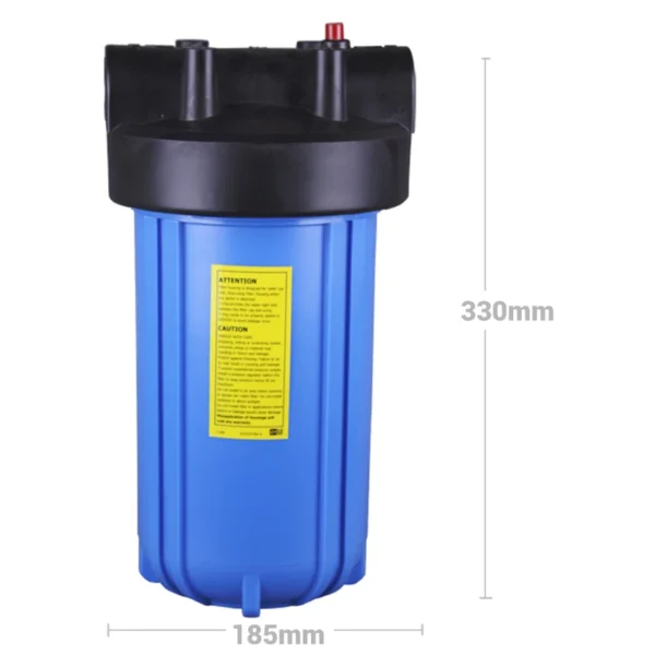 Coronwater Whole House Water Filtration System, with 10"x4.5" Sediment CTO Filter, 1" Inlet/Outlet