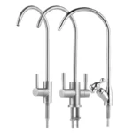 304 Stainless Steel Kitchen Water Faucet Chrome Plated 1/4 Inch Connect Reverse Osmosis Faucet For Drinking Water Purifier - Image 3