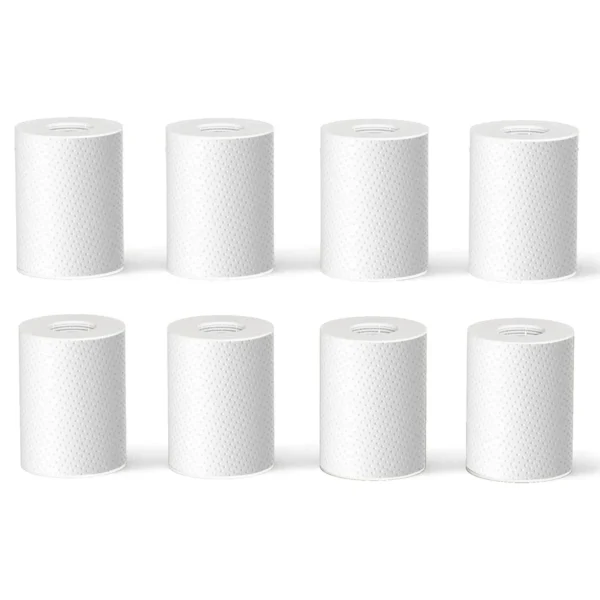 ALTHY Splash-proof Sink Faucet Extender Filter, 1080° Rotating Tap， Activated carbon,&PP cotton replacement filter,