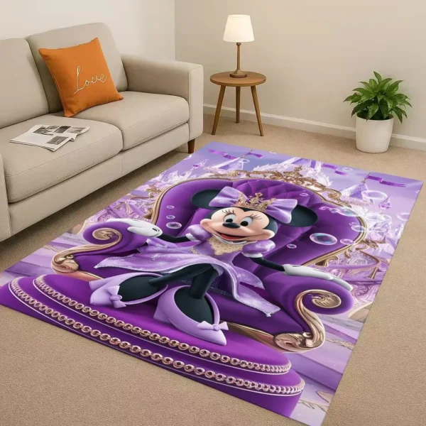 Charming Cartoon Anti-Slip Rug for Home & Outdoor Use