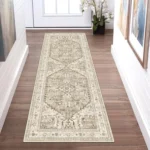 VIKAMA Anti-Slip Polyester Area Rug for Cozy Interiors - Image 3